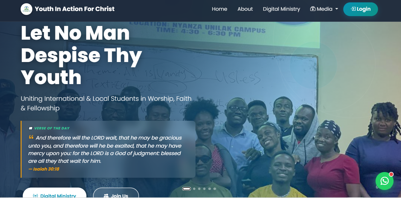 YA4C Digital Ministry Platform